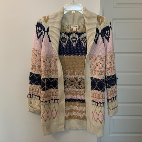 Cat & Jack Fair Isle Sweater Size 10/12 - Picture 1 of 7